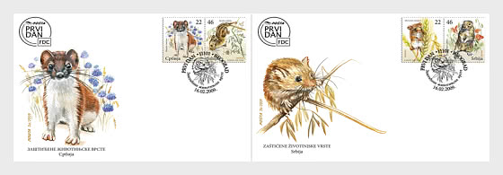 2009 Specie animali protette - FDC