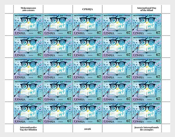 2026 Giornata Internazionale dei Ciechi - Minifogli CTO