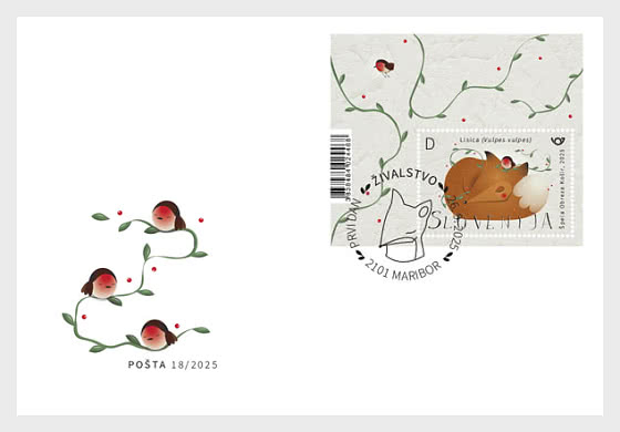 2025 Faune - Renard - Enveloppes de Premier Jour