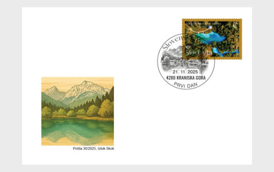 2025 Fleuves de Slovénie - La Sava - Enveloppes de Premier Jour