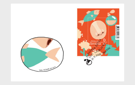 2025 Чувства человека - Конверт первого дня