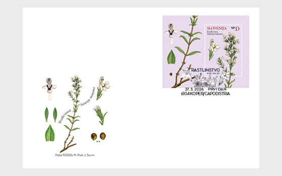 2026 Flora – Wildkräuter - Ersttagbriefe