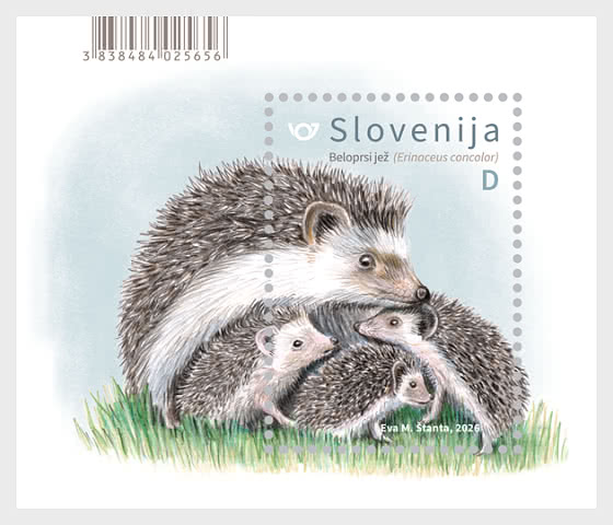 2026 Fauna – Igel - Sonderblock