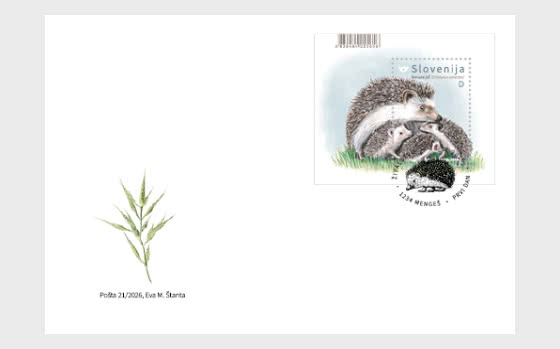 2026 Fauna – Igel - Ersttagbriefe