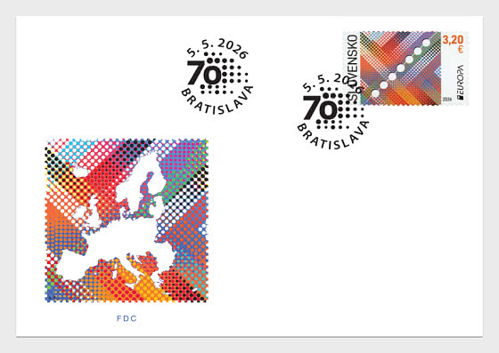 2026 EUROPA – EUROPA邮票首次发行70周年 - 首日封