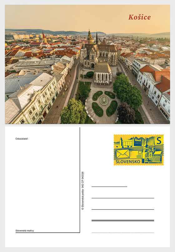 2026 Pictorial Postal Cards - Kosice / S - Postcard