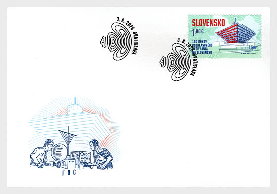 2026 Le Centenaire de la Radiodiffusion en Slovaquie - Enveloppes de Premier Jour