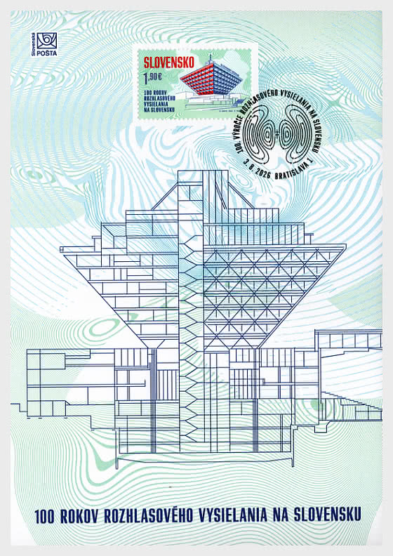 2026 Le Centenaire de la Radiodiffusion en Slovaquie - Collectable