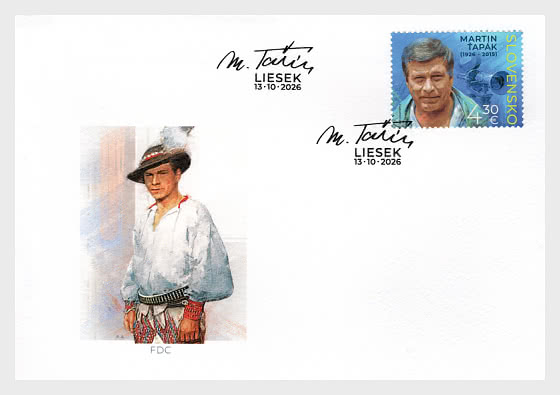 2026 Personalità – Martin Ťapák (1926–2015) - FDC