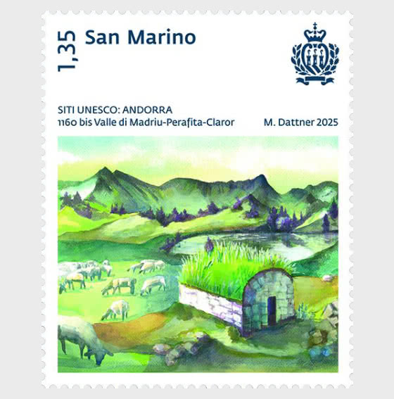 2025 UNESCO World Heritage Sites - Andorra - Set
