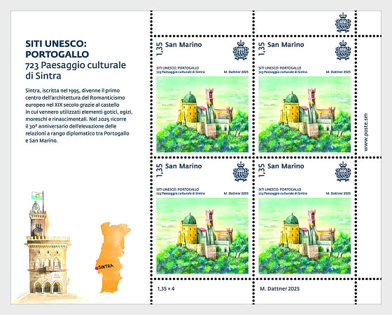 2025 UNESCO World Heritage Sites - Portugal - Sheetlets CTO