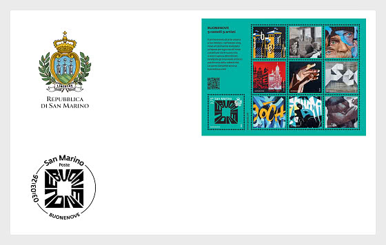 2026 BUONENOVE - Enveloppes de Premier Jour