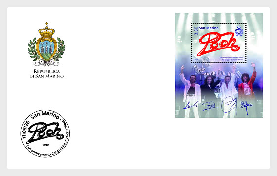 2026 60e Anniversaire de la Formation du Groupe Pooh - Enveloppes de Premier Jour