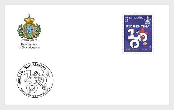 2026 Centenaire de la Fiorentina - Enveloppes de Premier Jour