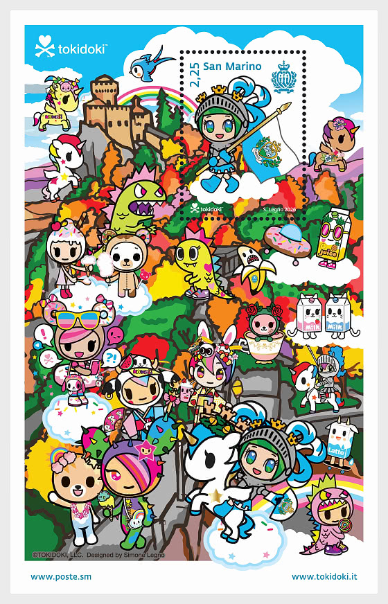 2026 Tokidoki - Foglietti