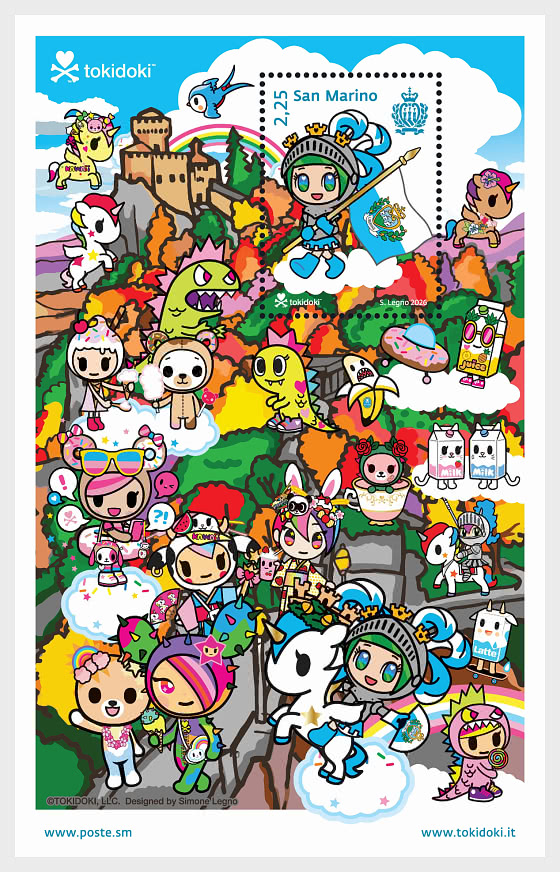 2026 Tokidoki - Hojas Bloque CTO