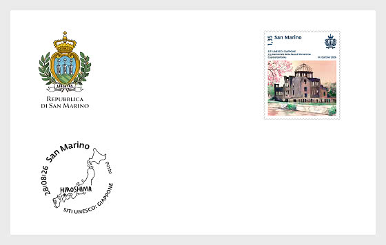 2026 Siti Patrimonio Mondiale UNESCO – Giappone - FDC