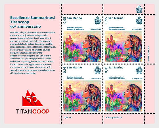 2026 50° Anniversario Titancoop - Minifogli