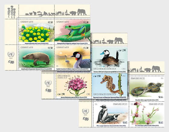 2025 Especies en Peligro de Extinción - (3 Oficinas) - Series x3