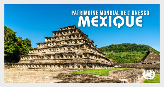 2025 UNESCO-Welterbe – Mexiko - (Genf) - Markenheftchen