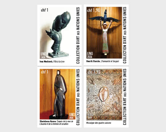2026 Collezioni d'arte delle Nazioni Unite - (Ginevra) - Serie