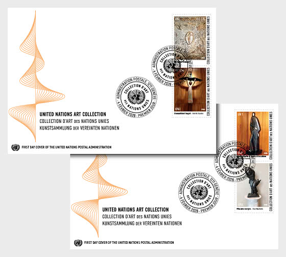 2026 Collezioni d'arte delle Nazioni Unite - (Ginevra) - FDC
