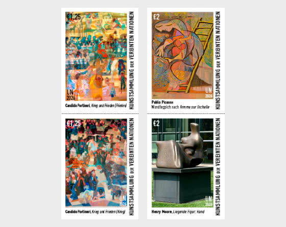 2026 Collezioni d'arte delle Nazioni Unite - (Vienna) - Serie