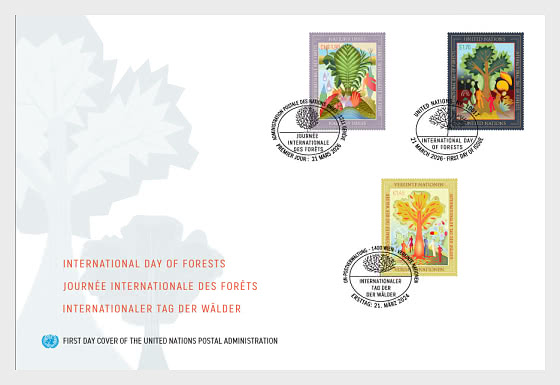 2026 Giornata internazionale delle Foreste - (3 Uffici) - Collezionabile