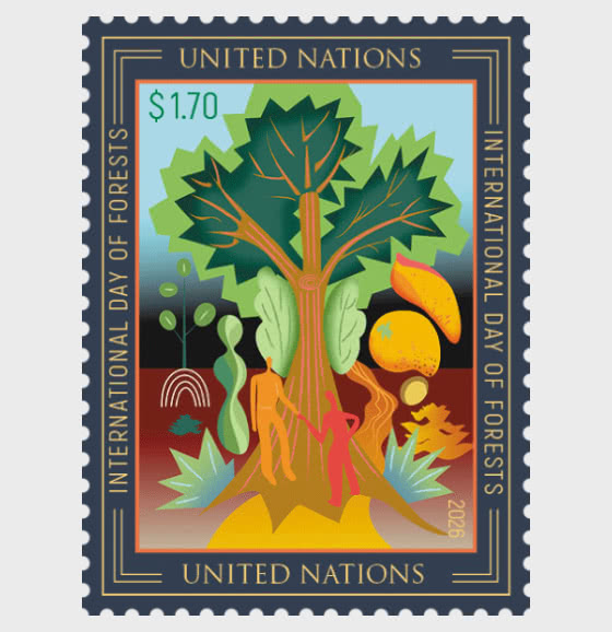 2026 Journée Internationale des Forêts - (New York) - Séries CTO