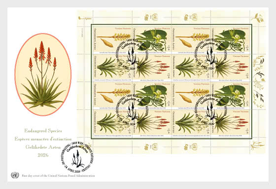 2026 Вымирающие виды - (Вена) - Коллекционные предметы