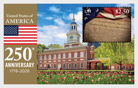 2026 America 250 M/S - Sonderblock