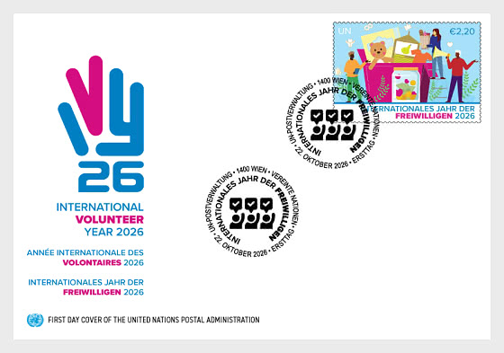 2026 Anno Internazionale del Volontariato - (Vienna) - FDC