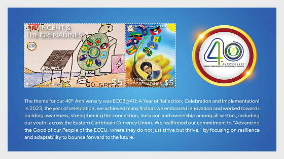 2025 ECCB 40th Anniversary - Sheetlets